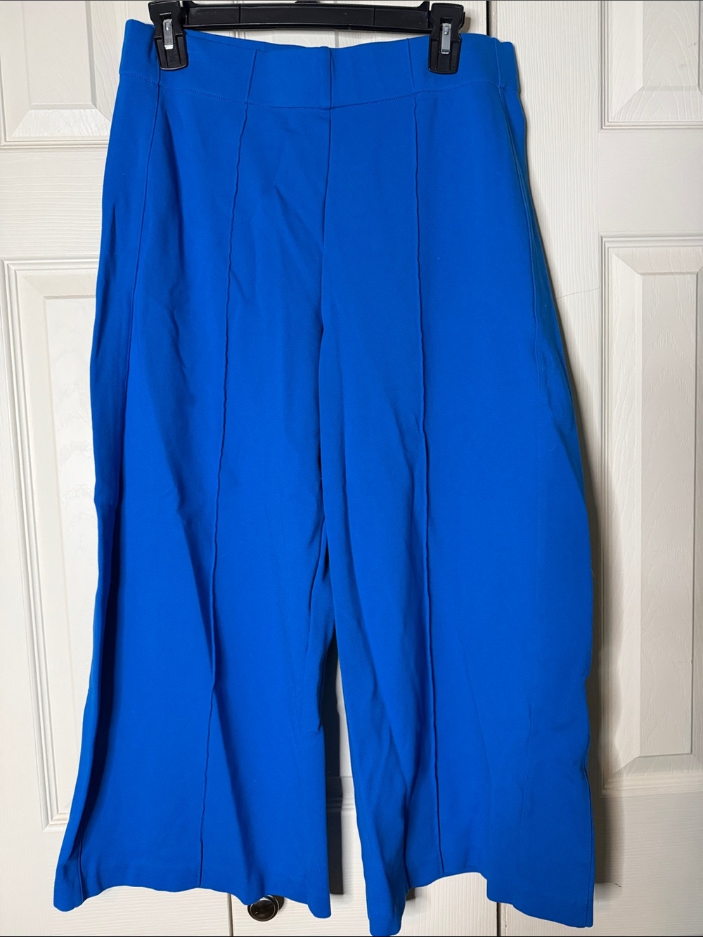 Jones New York Wide-Leg Ponte Pants in Bright Blue